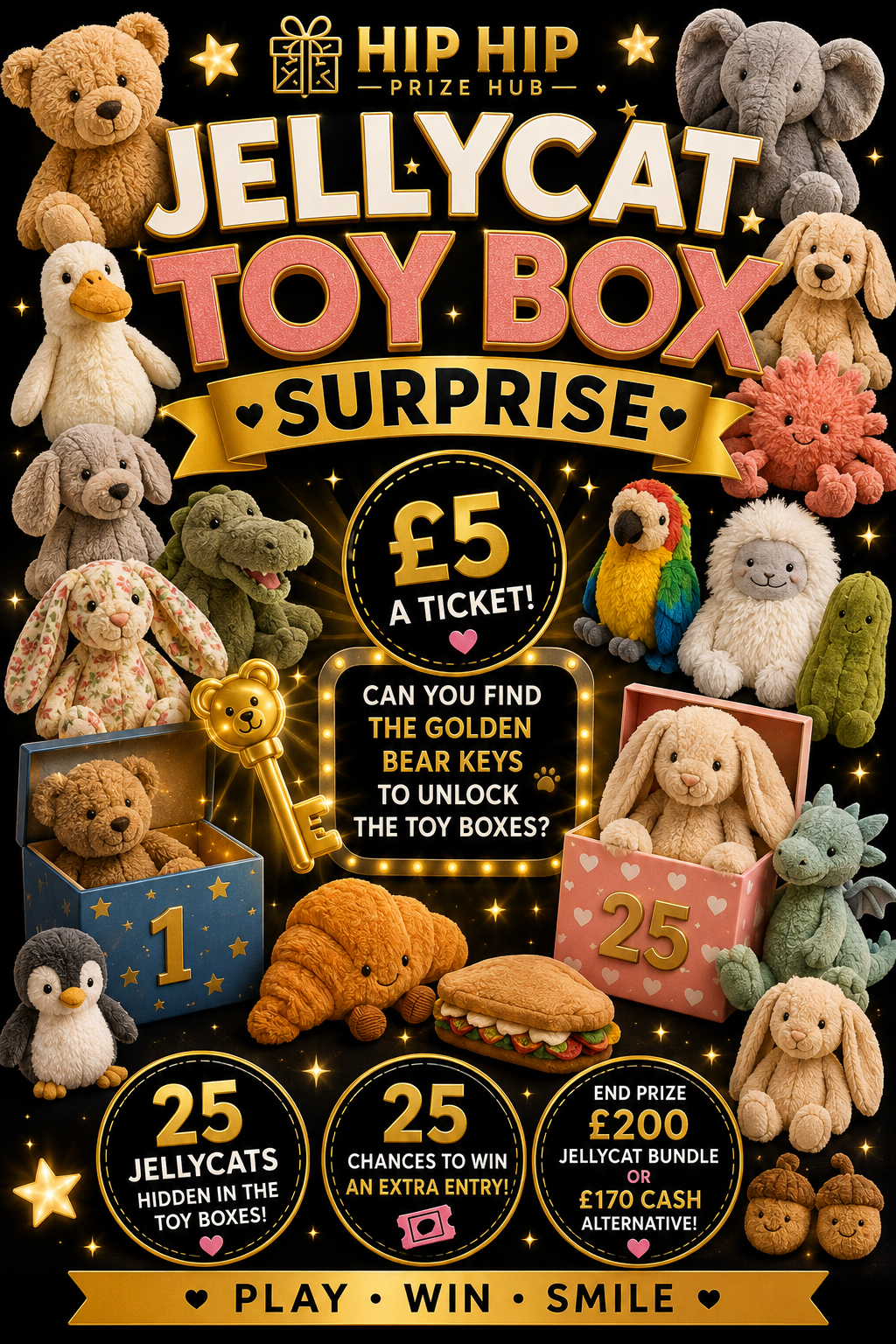 Jellycat Toy Box Surprise